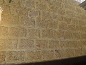 brisbane stone render limestone block render